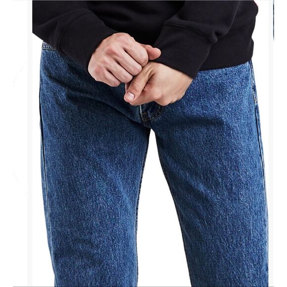 Levi’s 505 Men’s Regular Fit Straight Leg Jeans 34/30 NWT - Picture 2 of 10